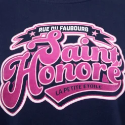 LA PETITE ETOILE Sweat marine tonore Femme BLEU FONCE Clearance