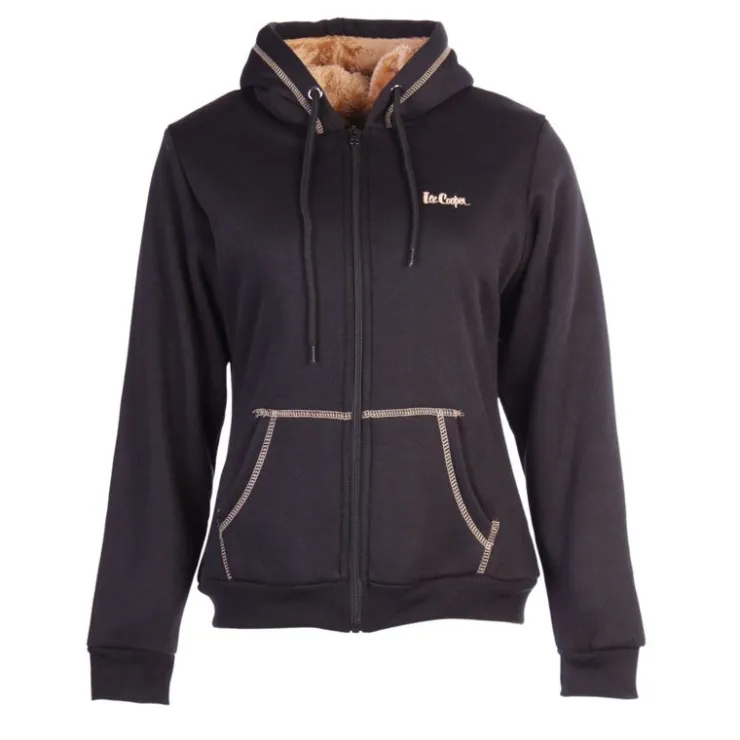 LEE COOPER Sweat océane fourré femme Femme NOIR Clearance