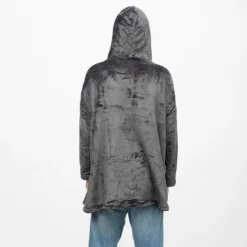 BILL TORNADE Sweat plaid ad uni 11965 Mixte GRIS FONCE