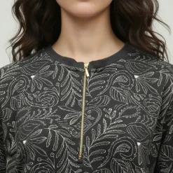 LES TROPEZIENNES PAR M.BELARBI Sweat zip Femme NOIR Outlet