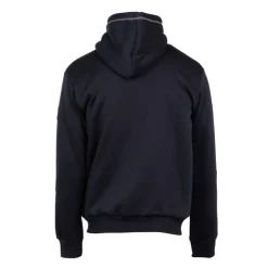 CHEVIGNON Sweat zippé à capuche fourrée surpiqures colorées Homme BLEU FONCE Online