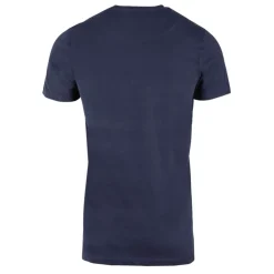 CERRUTI T shirt coton saint michelavec logo Homme BLEU FONCE Hot
