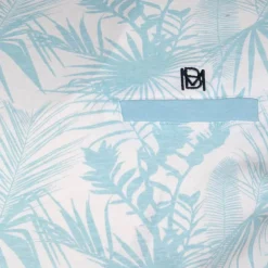 BLAGGIO Tee shirt à fleurs tropicales mogador Homme BLEU CLAIR Best