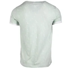 BLAGGIO Tee shirt à motif avec poche maceo Homme VERT CLAIR New