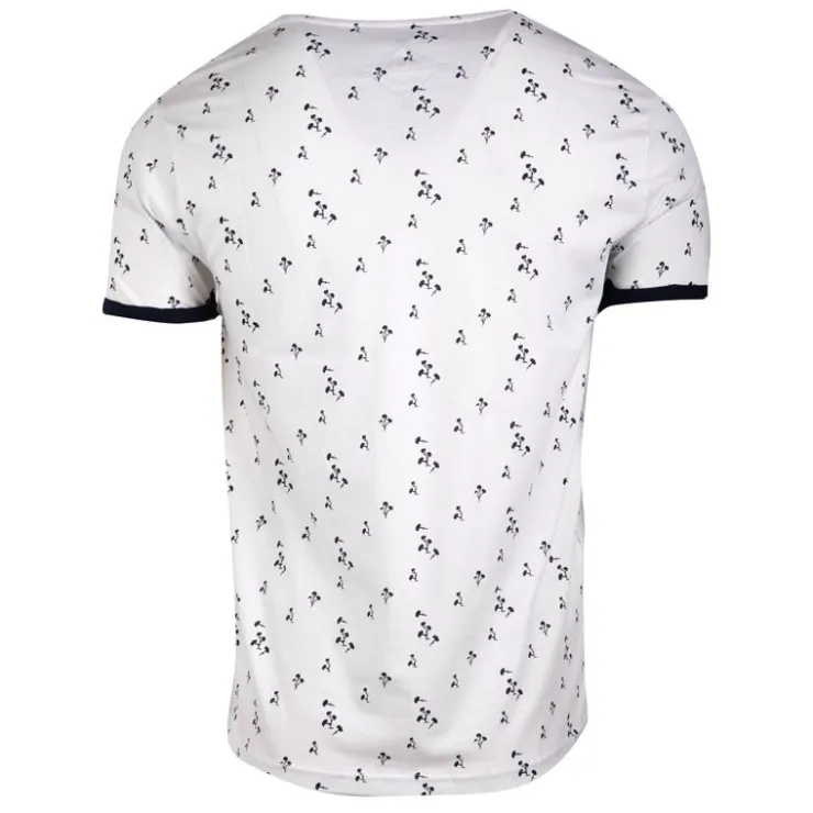 BLAGGIO Tee shirt à motif avec poche maceo Homme BLANC Online