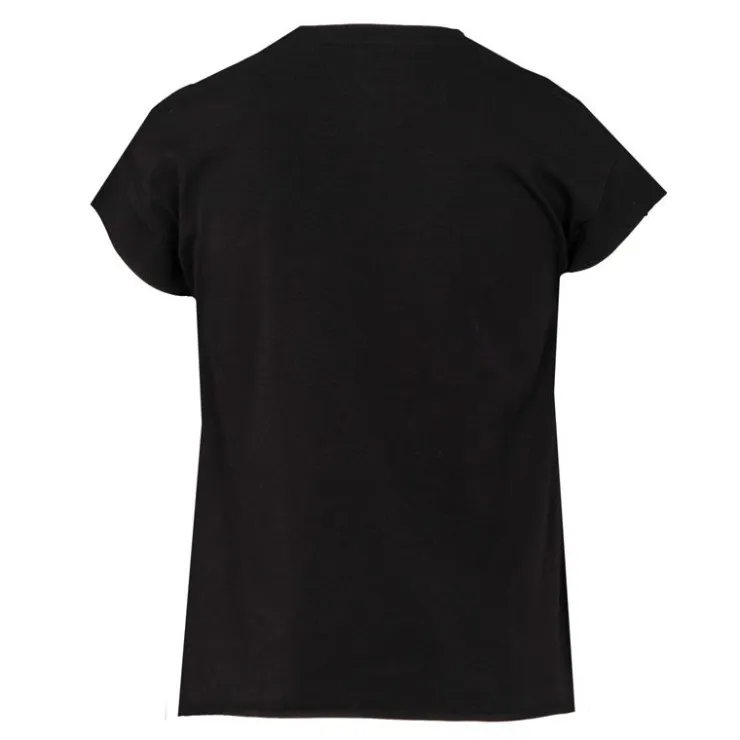 GUESS Tee shirt avec grand logo rouge col rond Enfant NOIR Clearance
