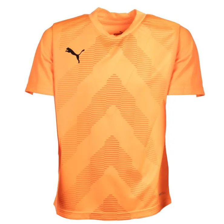 PUMA Tee shirt avec imprimé manches courtes logo noir Enfant Outlet