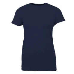 BILL TORNADE Tee shirt basique à manches courtes col rond Femme BLEU FONCE Clearance