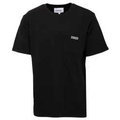 GIANFRANCO FERRE Tee shirt basique avec poche tissu texturé logo brodé Homme NOIR