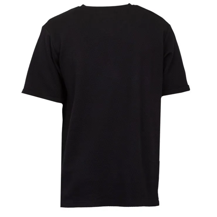 GIANFRANCO FERRE Tee shirt basique avec poche tissu texturé logo brodé Homme NOIR