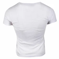 NEW MAN Tee shirt basique cintré coton Homme BLANC Hot
