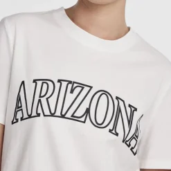 PIECES Tee shirt imprimé Arizona Femme BLANC Hot