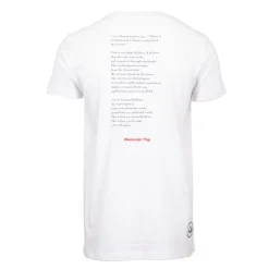 THE NEW DESIGNERS Tee shirt imprimé citation Homme BLANC New
