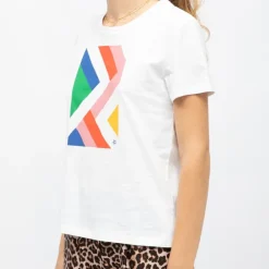 LA PETITE ETOILE Tee shirt tal imprimé graphique Femme BLANC Online