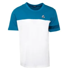 LE COQ SPORTIF Tee shirt sapphire et blanc Homme BLEU Online