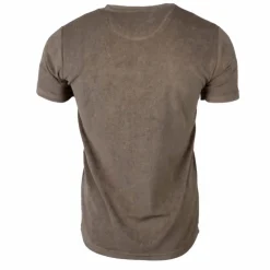 CERRUTI Tee shirt brodé uni Homme KAKI Clearance