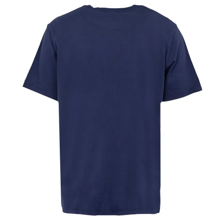 DOCKERS Tee shirt classique coton logo imprimé Homme BLEU FONCE Discount