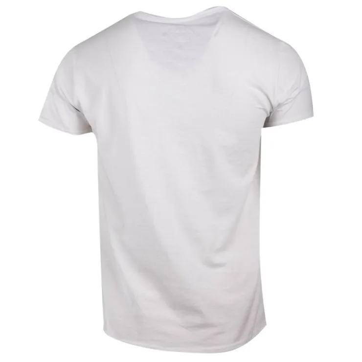 BLAGGIO Tee shirt col boutonné mattew Homme BLANC Clearance