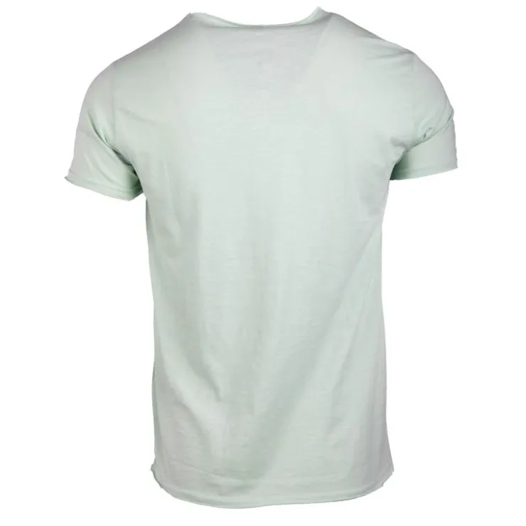 BLAGGIO Tee shirt col boutonné mattew Homme VERT CLAIR Hot
