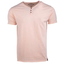 BLAGGIO Tee shirt col boutonné mattew Homme ORANGE CLAIR Online