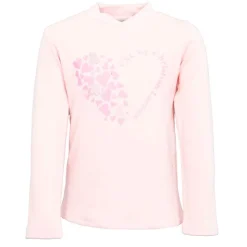 CXL BY CHRISTIAN LACROIX Tee shirt col montant imprimé coeur et paillettes Enfant ROSE Clearance