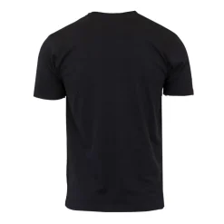 PIERRE CARDIN Tee shirt col ras de cou tissu chiné coton Homme NOIR Best