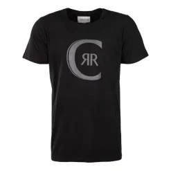 CERRUTI Tee shirt col rond avec logo arco Homme NOIR