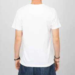 VON DUTCH Tee shirt col rond imprimé moto Homme BLANC Discount