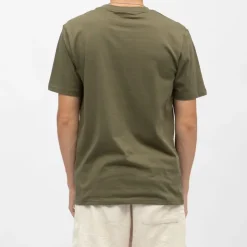 ELLESSE Tee shirt col rond regular couleur unie avec logo Homme KAKI Best
