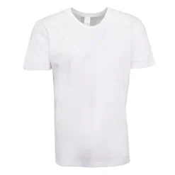 PIERRE CARDIN Tee shirt col rond signature poitrine Homme BLANC New
