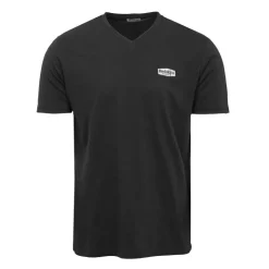 REDSKINS Tee shirt col V Dalton avec logo Homme NOIR Hot