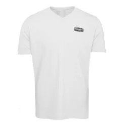 REDSKINS Tee shirt col V Dalton avec logo Homme BLANC Best