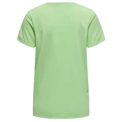 ONLY Tee shirt col V Femme VERT Clearance