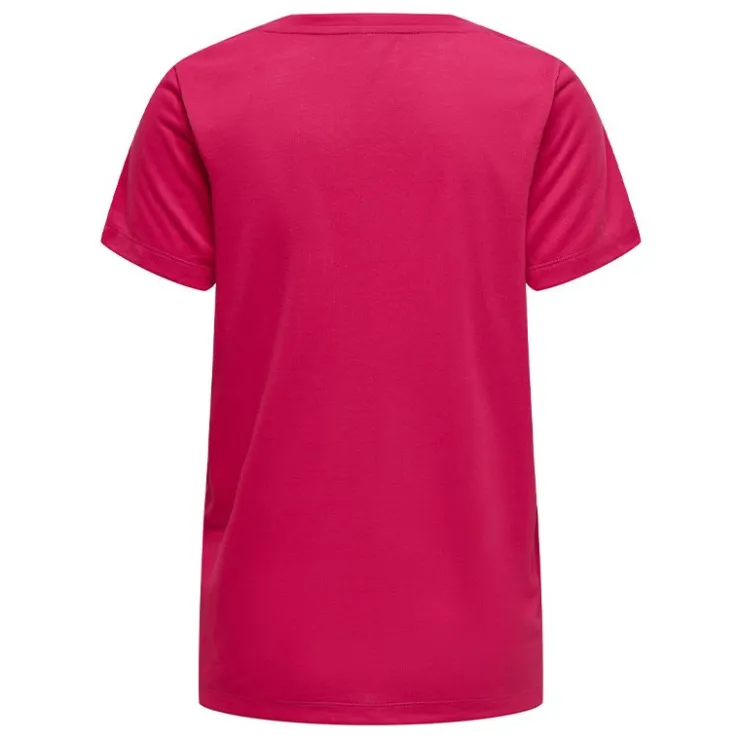 ONLY Tee shirt col V Femme ROSE Discount