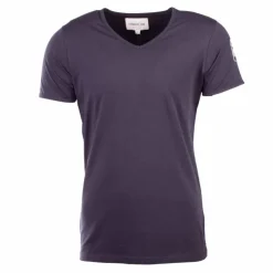 CERRUTI Tee shirt col v sabbione Homme BLEU FONCE Outlet
