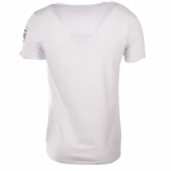 CERRUTI Tee shirt col v sabbione Homme BLANC Outlet