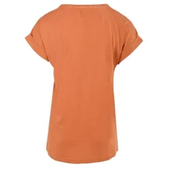 DEELUXE 74 Tee shirt cosantia orange Femme MARRON FONCE Sale