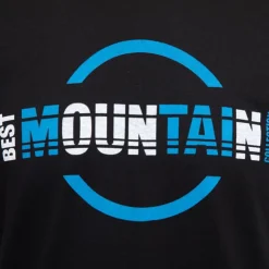 BEST MOUNTAIN Tee shirt coton à imprimé Homme NOIR Discount