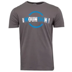 BEST MOUNTAIN Tee shirt coton à imprimé Homme GRIS FONCE Best