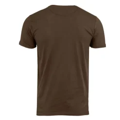 BEST MOUNTAIN Tee shirt coton basique imprimé textuel Homme KAKI Discount