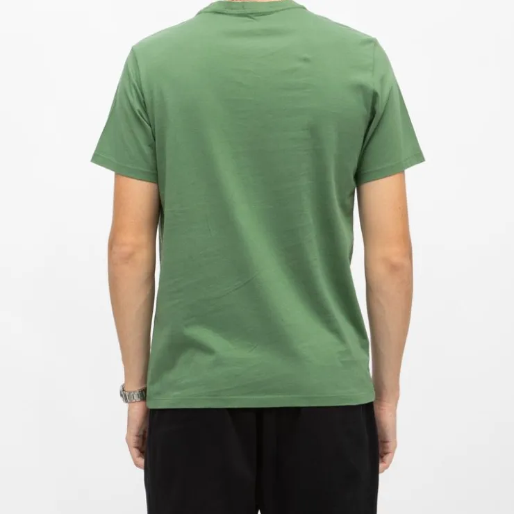 LEVI'S Tee shirt coton col rond coupe droite Homme VERT Discount