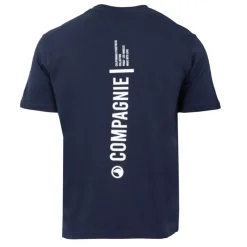 COMPAGNIE DE CALIFORNIE Tee shirt coton imprimé grand logo dos Homme BLEU FONCE Online
