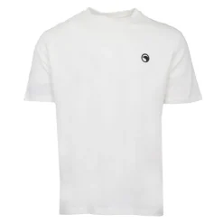 COMPAGNIE DE CALIFORNIE Tee shirt coton imprimé grand logo dos Homme BLANC ECRU