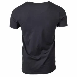 CERRUTI Tee shirt court col rond de niro Homme NOIR Hot