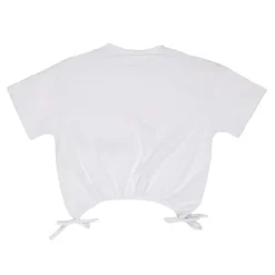 CXL BY CHRISTIAN LACROIX Tee shirt crop top avec noeuds Enfant BLANC