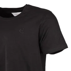 CERRUTI Tee shirt en coton aquarossa Homme NOIR Discount