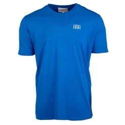 CERRUTI Tee shirt en coton manches courtes 18314 Homme BLEU ROI Discount