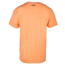 VON DUTCH Tee shirt fluo logo poitrine noir Homme ORANGE Sale