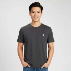 US POLO Tee shirt Homme NOIR Sale