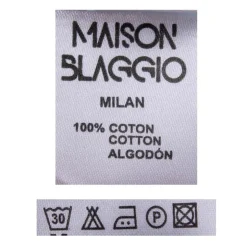 BLAGGIO Tee shirt imprimé 100% coton milan Homme BLEU CLAIR Best